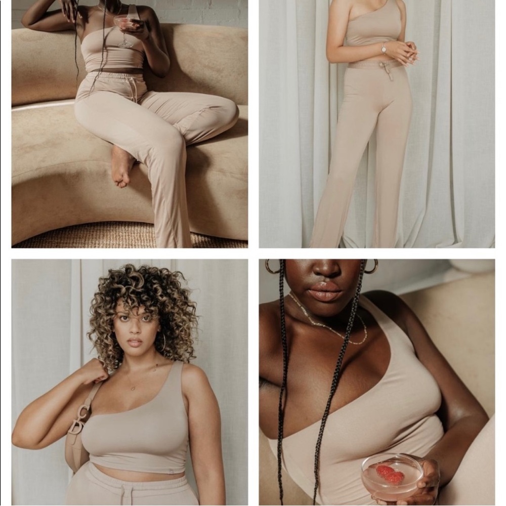 437 Swimwear Casa Pants in Latte